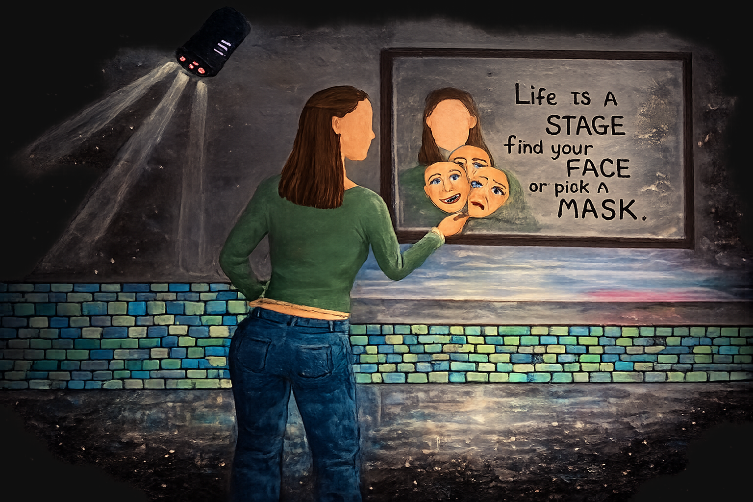 Life is a Stage Digital Print