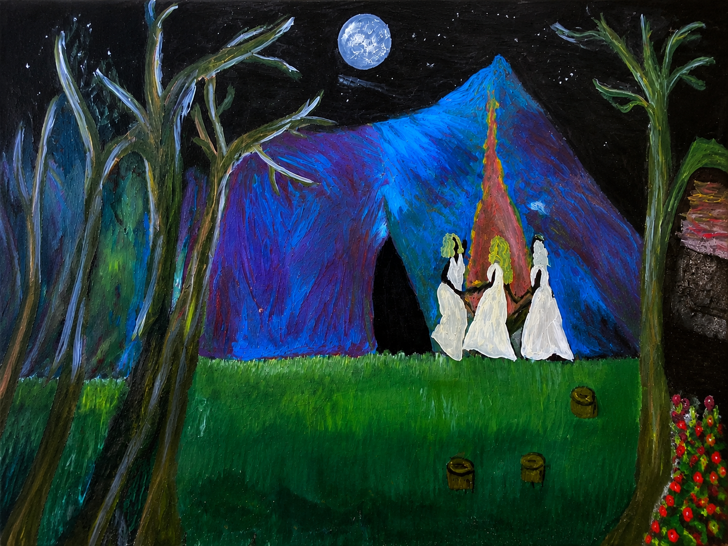 Sacred Sister Circle Digital Print