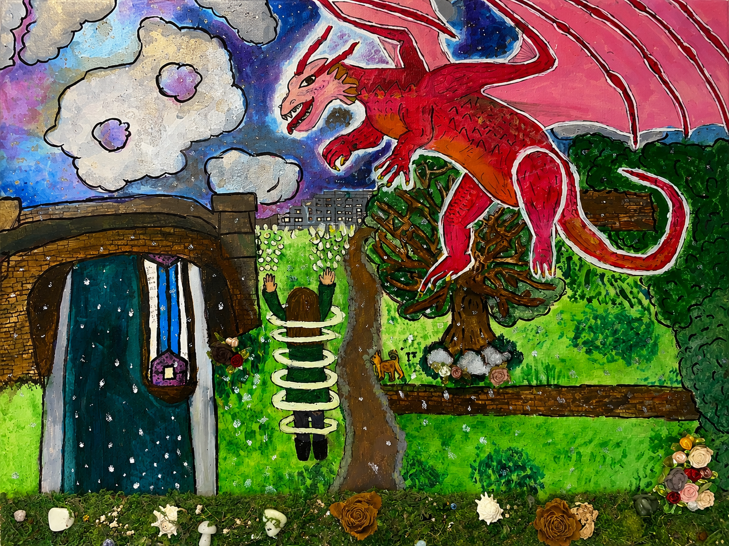 Dragon's Portal Digital Print