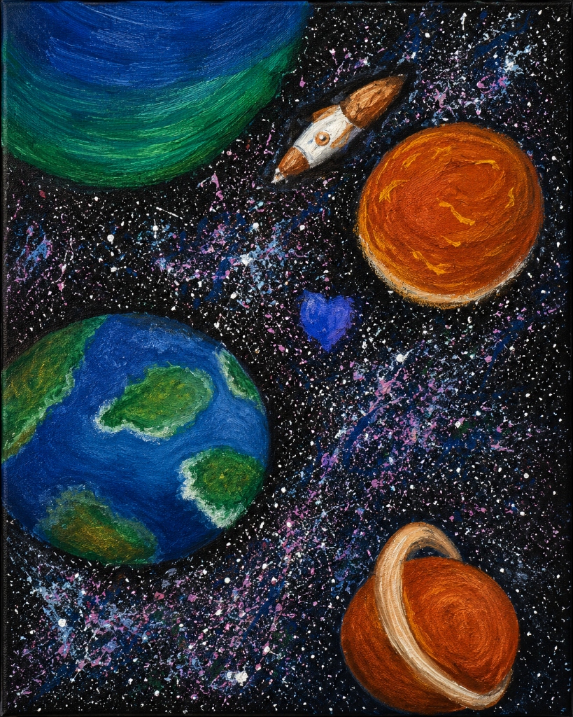 Cosmic Nebula Digital Print