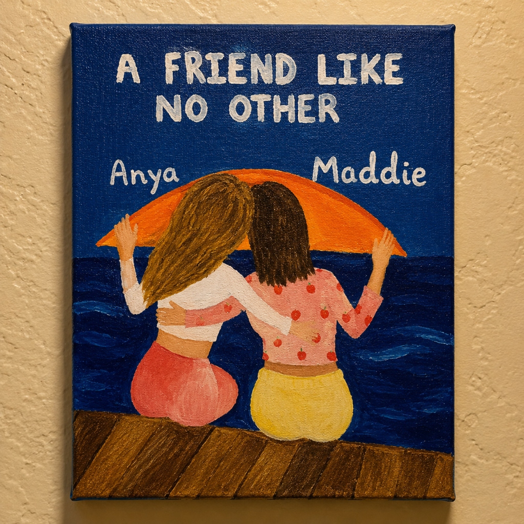 A Friend Like No Other Custom Commission Portrait