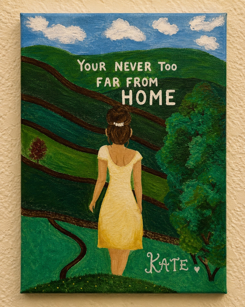 Never Too Far From Home Custom Commission Portrait
