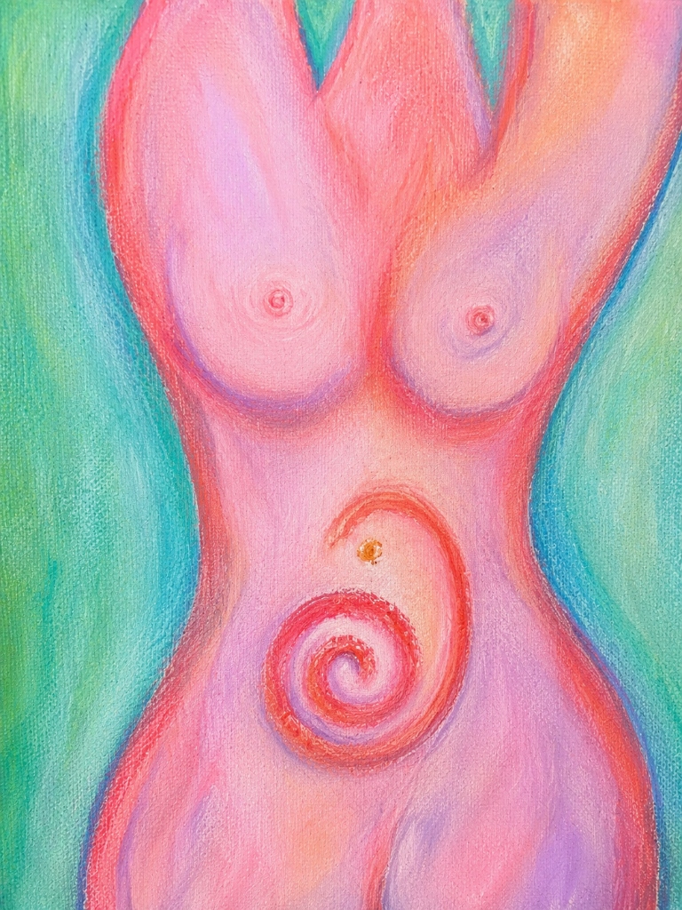 Sacral Flow Digital Print