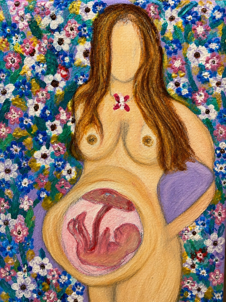 The Womb of Creation Digital Print