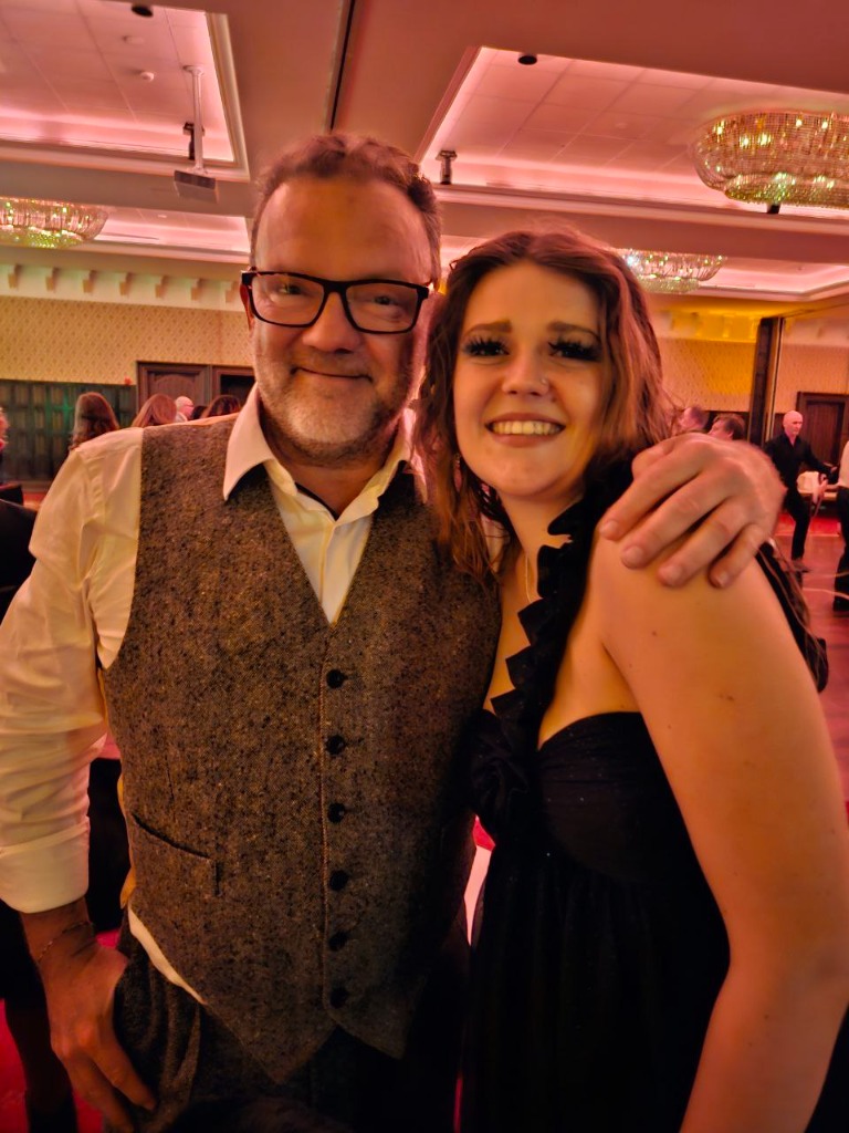 Anya and Mark Attwood in Ireland Gala